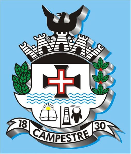 Brasão da cidade de Campestre - MG