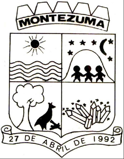 Brasão da cidade de Montezuma - MG