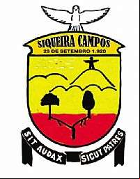 Brasão da cidade de Siqueira Campos - PR