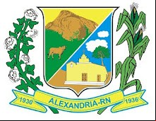 Brasão da cidade de Alexandria - RN
